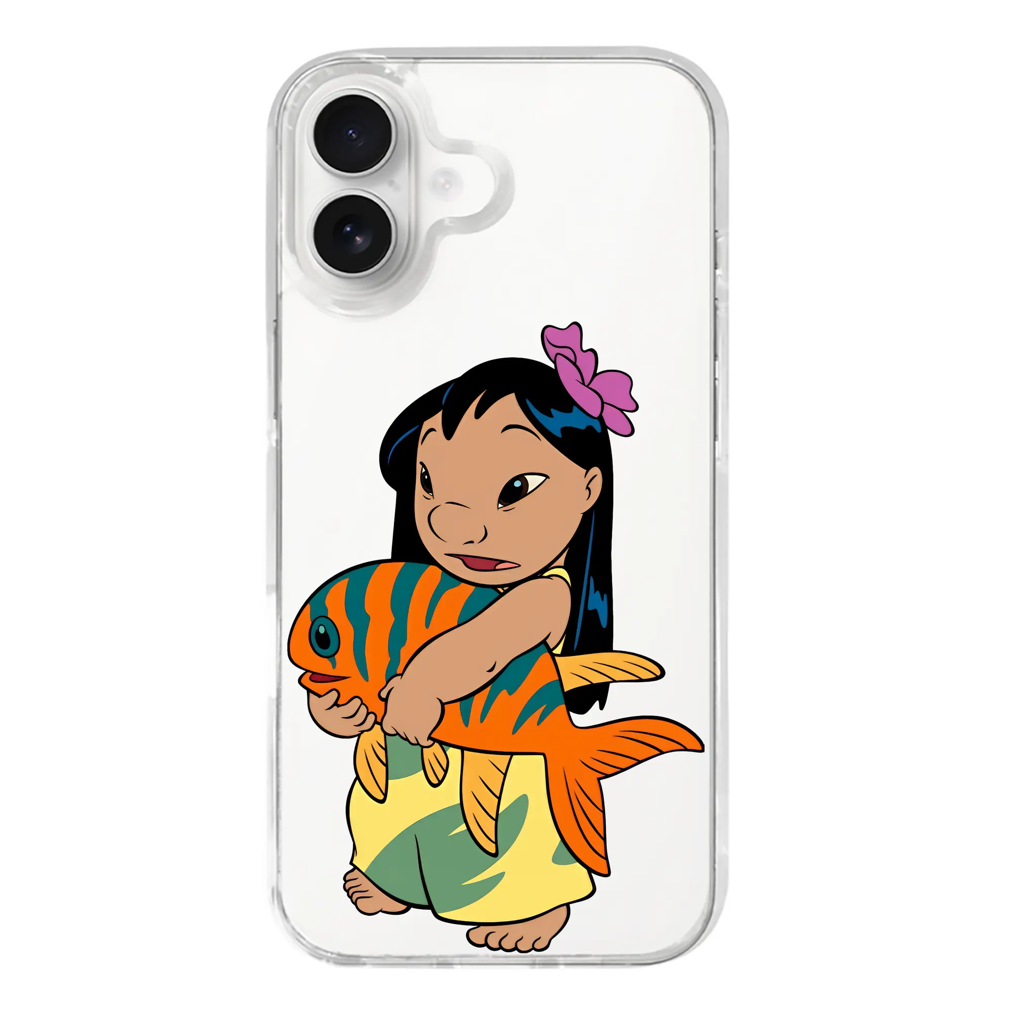 リロ＆スティッチ グッズ リロ - iPhone 17シリーズ 透明スマホケース – 薄型・耐衝撃・精密フィット保護カバー